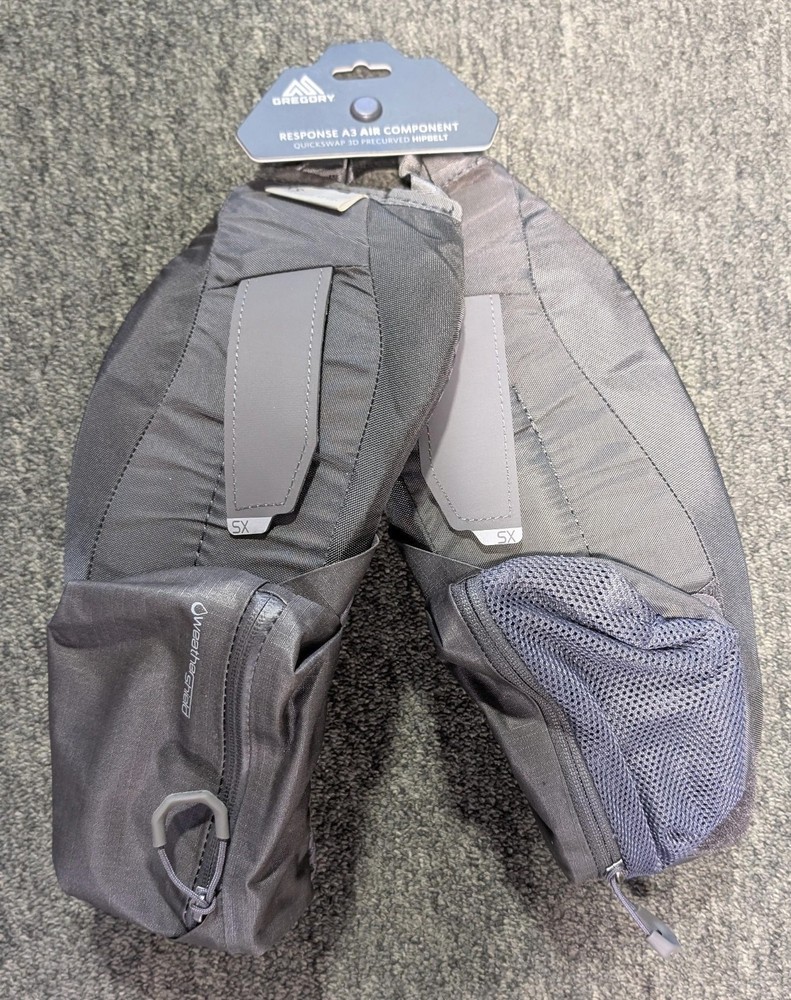 GREGORY QUICKSWAP 3D PRECURVED HIPBELT/ RESPONSE A3 AIR COMPONENT