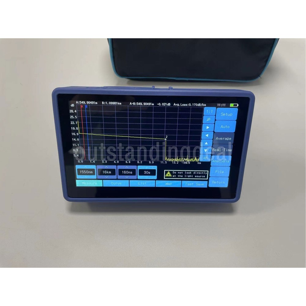 JW3302E Multifunctional Automatic Optical Time Domain Reflectometer Touch Screen
