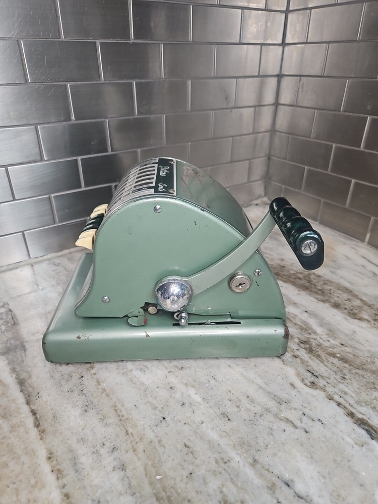 Vintage Paymaster Series S-600 Check Writer 7 Column Stamper Machine