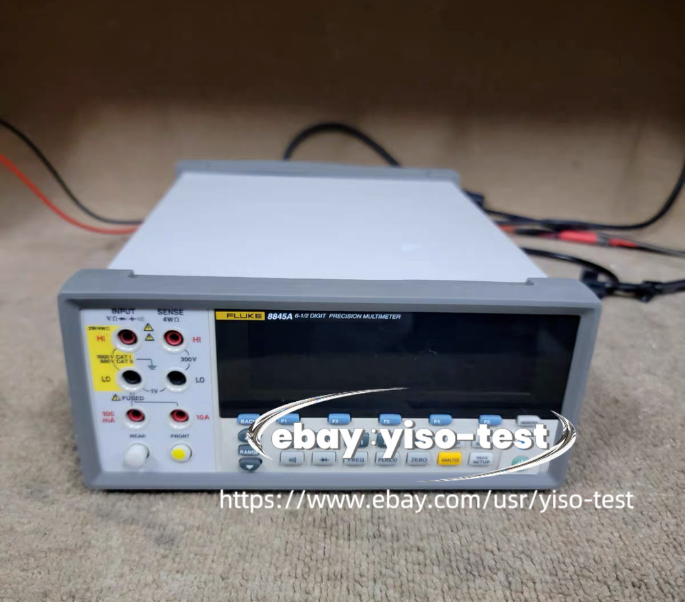 Fluke 8845A Digital Multimeter 6.5 Digit Precision Multimeter /Good function /#$
