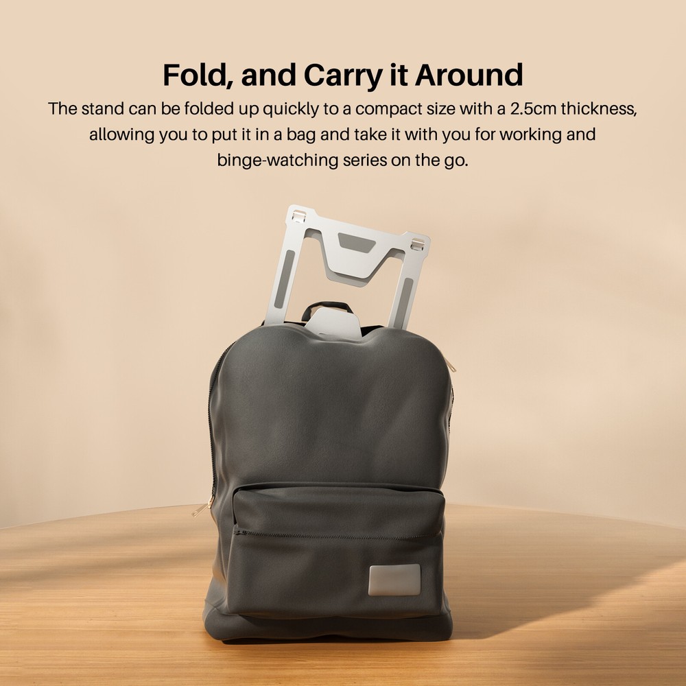 P17S Foldable Double Layer Stand fits tablets, laptops, and pen displays