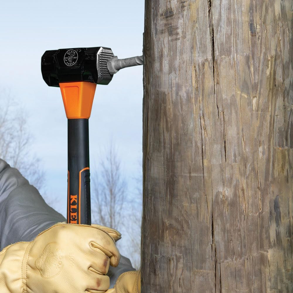 80936MF Lineman'S Milled-Face Hammer