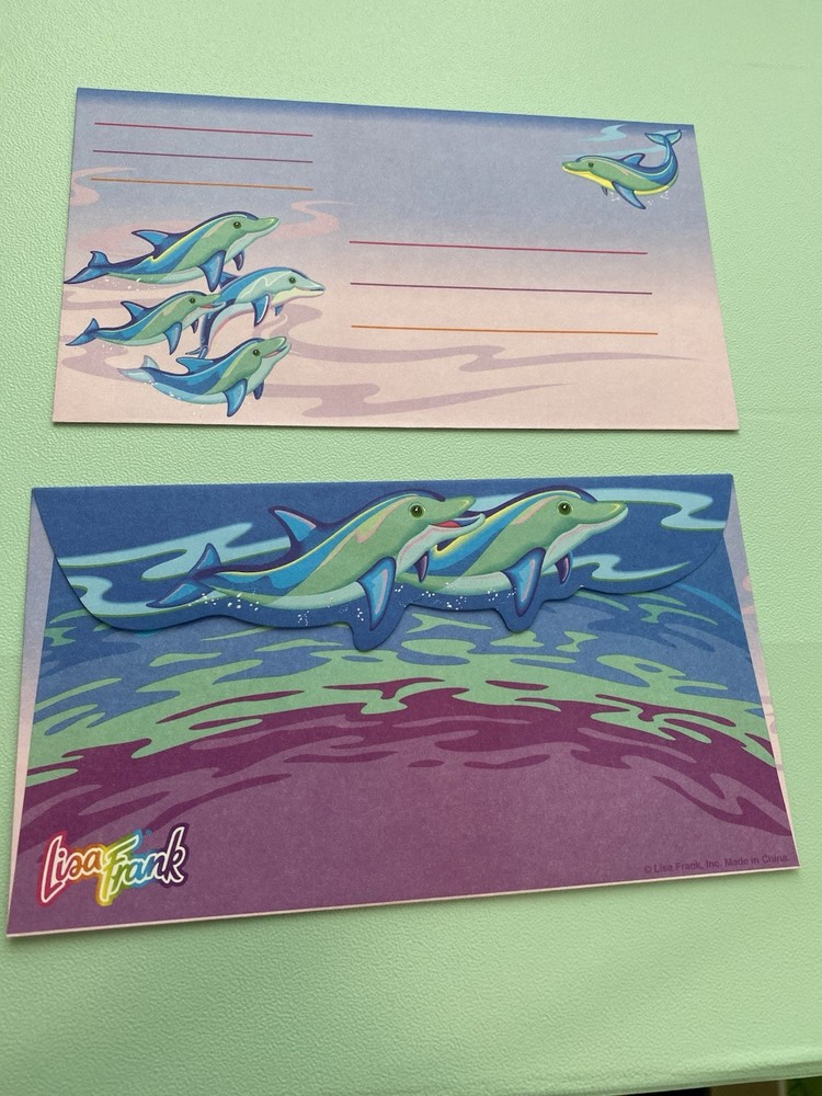 Vintage Lisa Frank Envelope