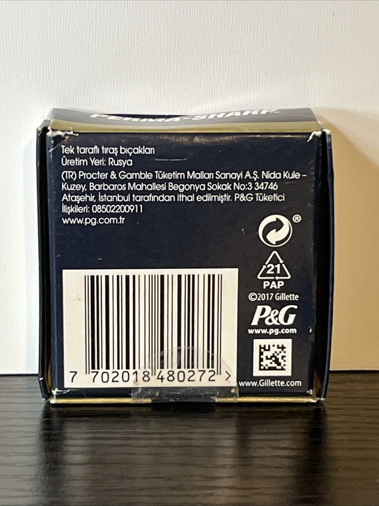 Perma-Sharp Single Edge Barber Razor Blades 100ct