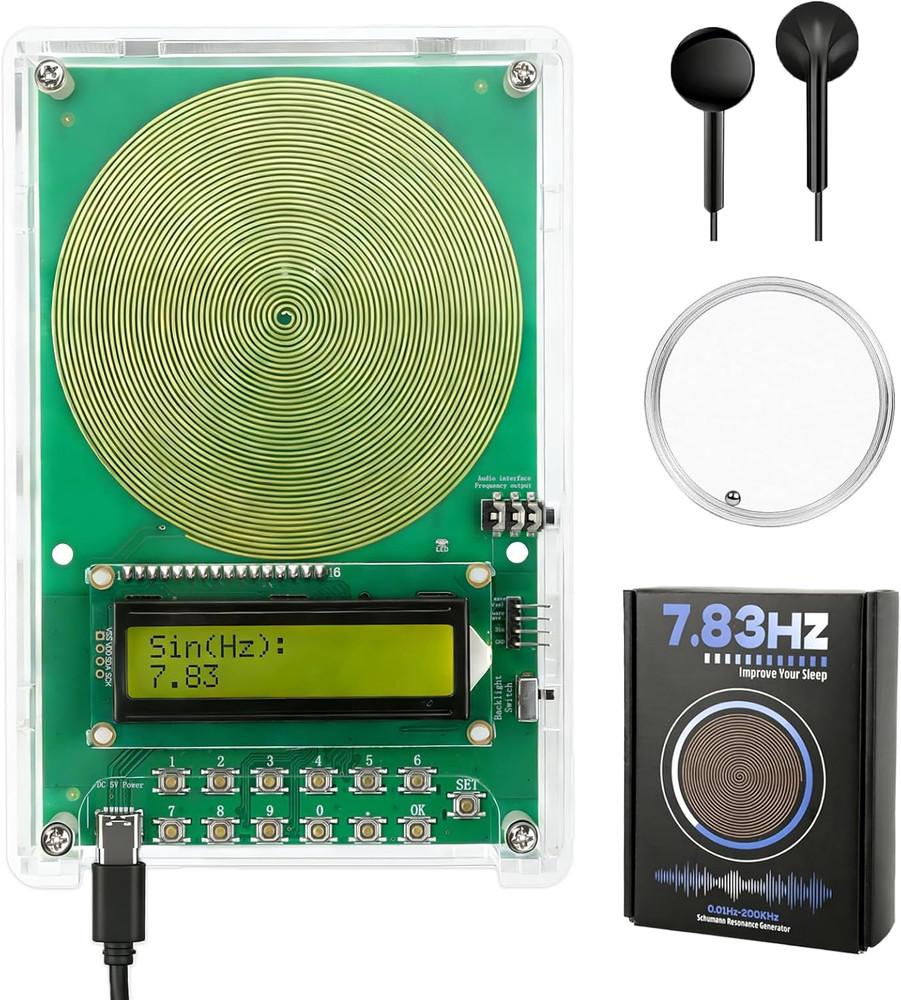 Healing Frequency Generator | Schumann Resonance | Adjustable Sound Therapy Devi