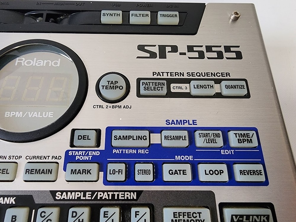 Roland SP-555 Creative Sampler with Performance Effects