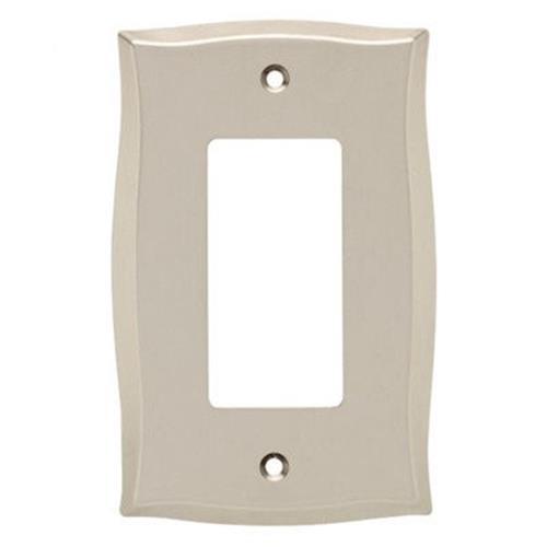 (12 Pack) Llylah Single D?cor Switch Plate - Vintage Nickel