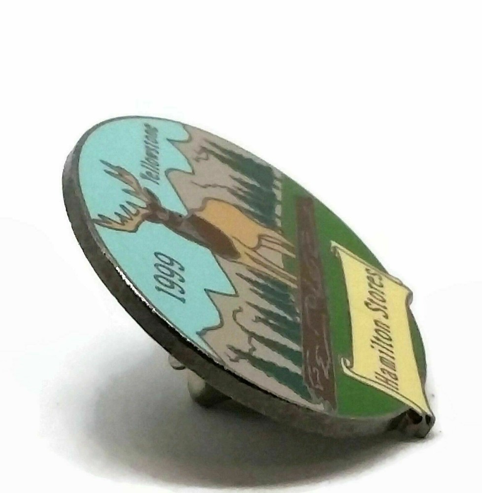 Yellowstone Hamilton Stores 1999 Hat Lapel Pin