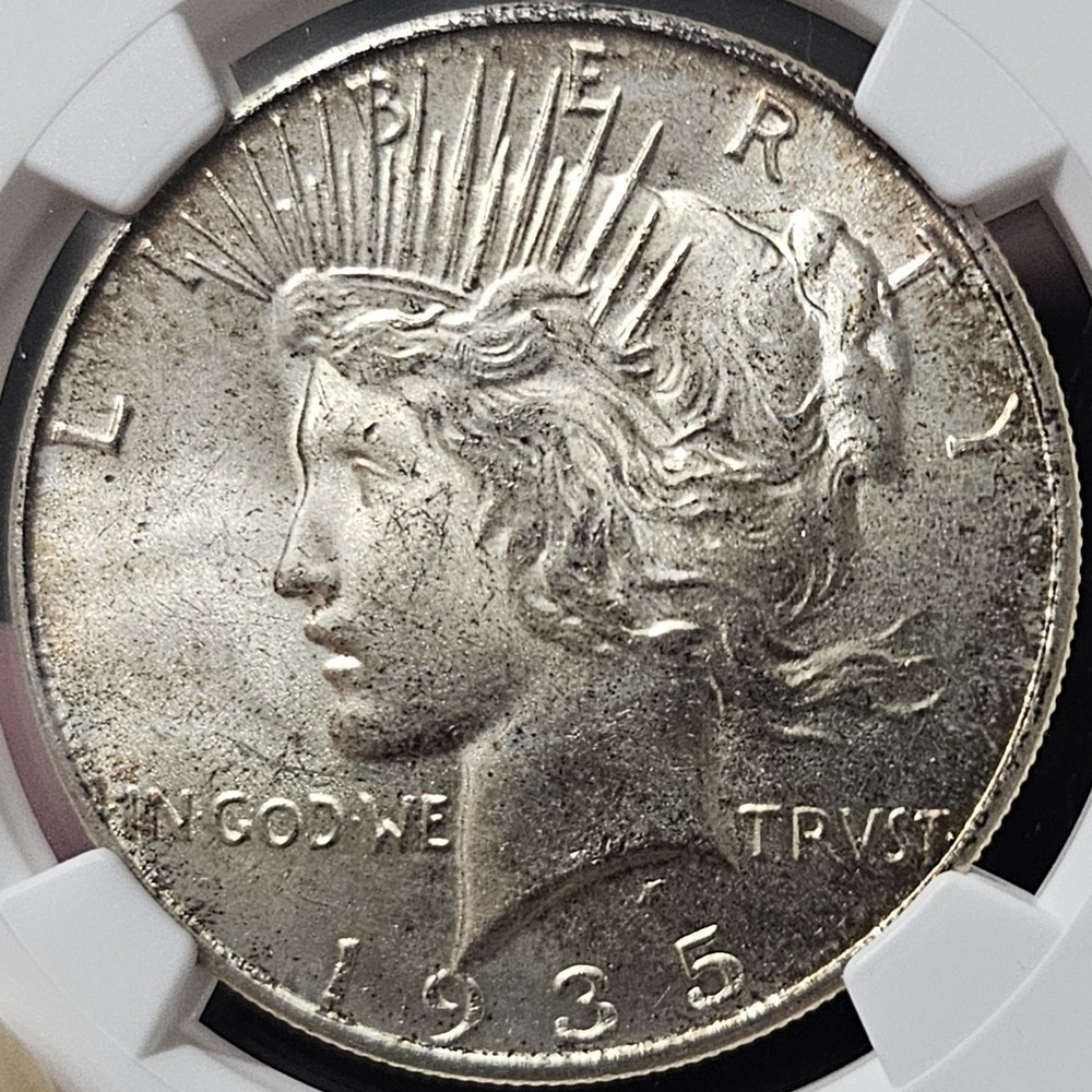 1935 Peace Dollar MS-65+ NGC COLLECTION VIDEO