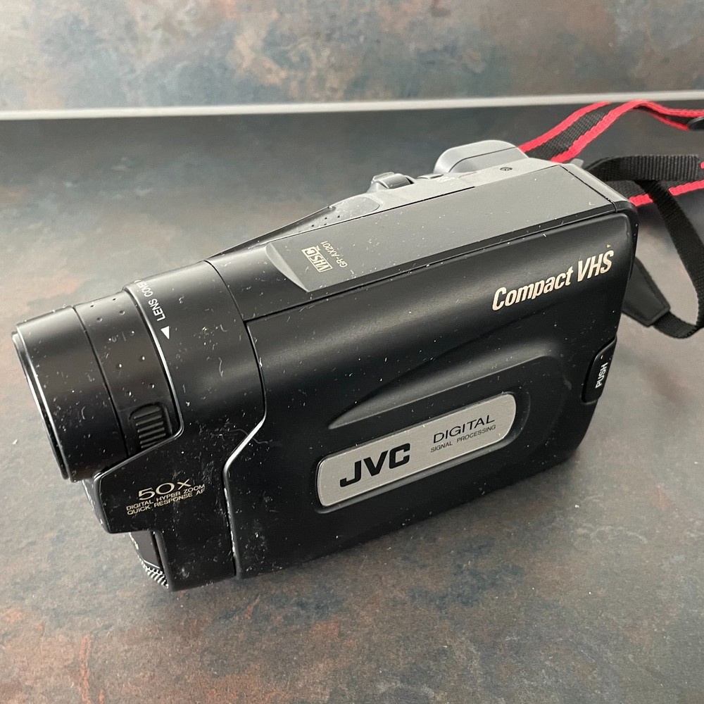 JVC GR-AX201 VHS-C Camcorder Video Camera - Untested - No Battery