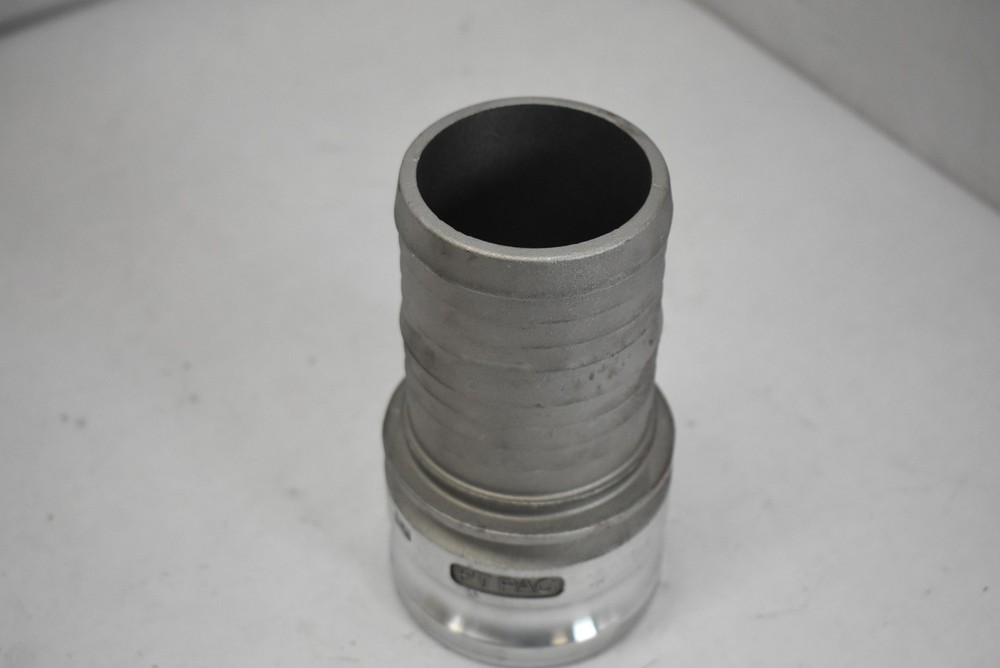 PT PAC E-300 Aluminum Hose Barb Fitting 3" Camlock Type E Adapter Coupling Pipe