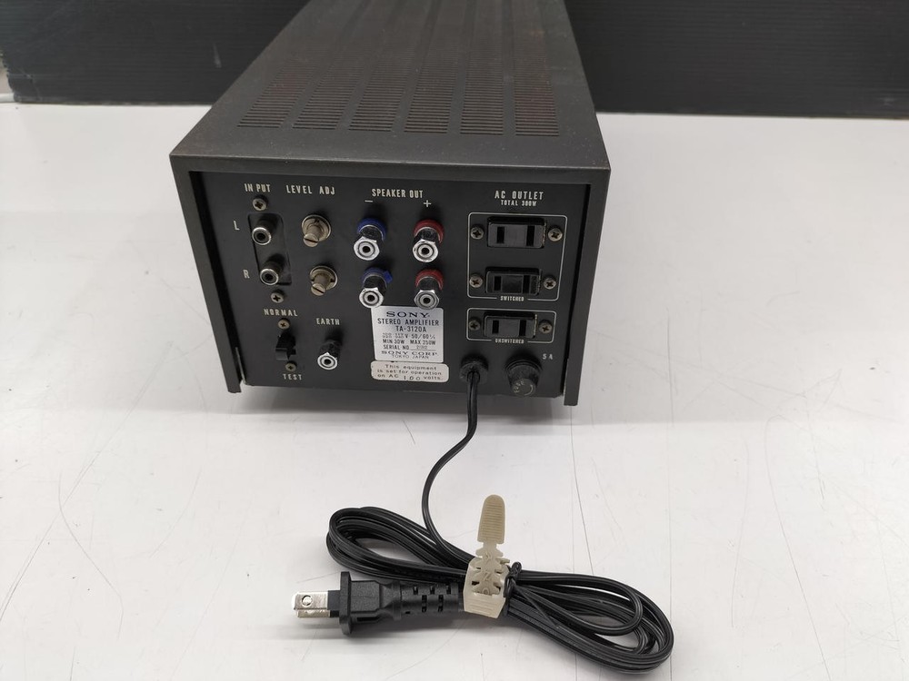 Sony 3120 Power Amplifier Tested Working JP