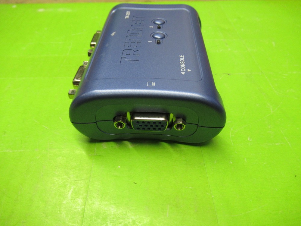 TRENDnet TK207 2-port USB Blue KVM Switch Cable