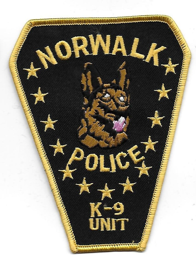US NORWALK K9 POLICE patch