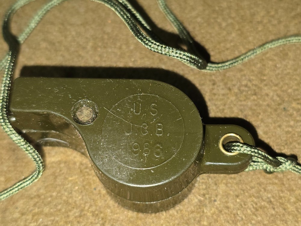 US Army Whistle Dated 1986