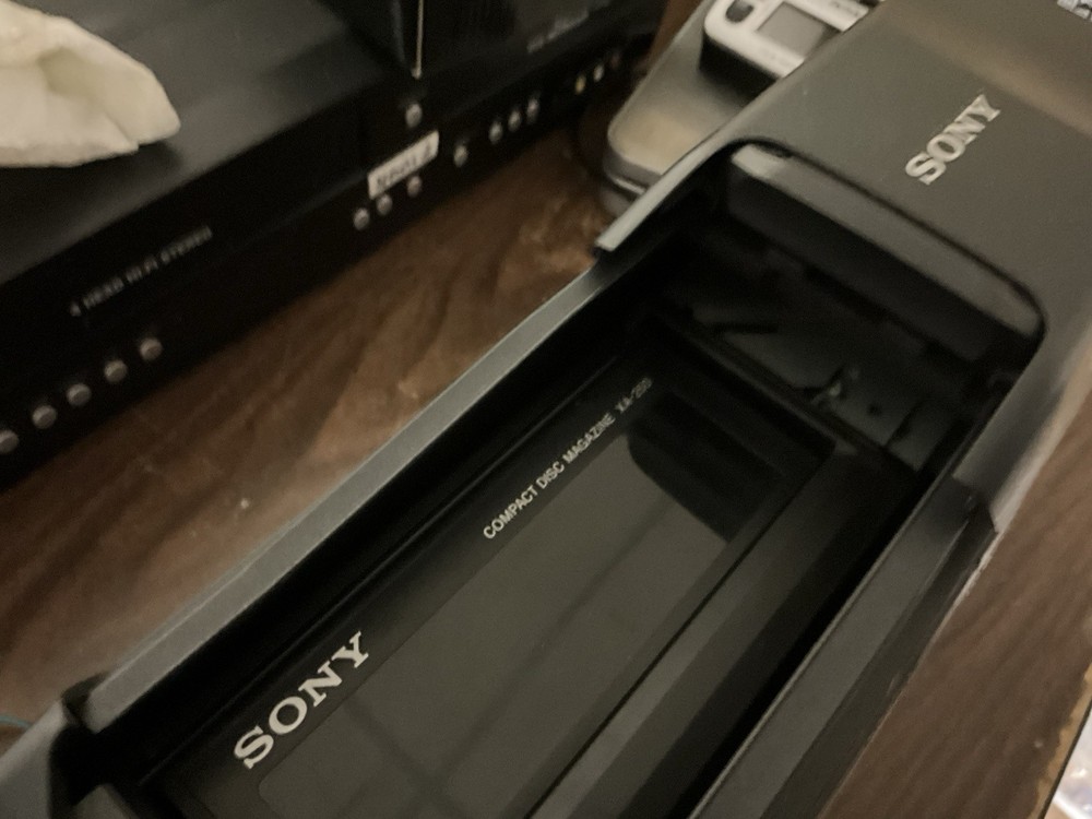 Sony EXCD-3RF 10 Disc CD Changer System + XA-250 Magazine : Untested recently