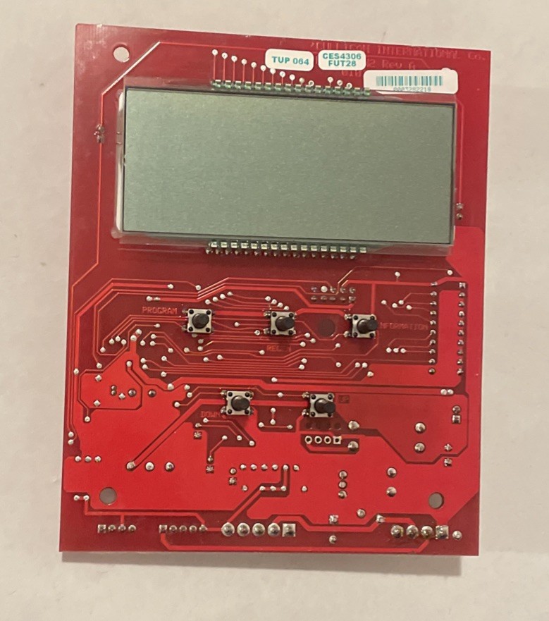 Culligan 01018684 Gold Series Water Softener Circuit Control Board