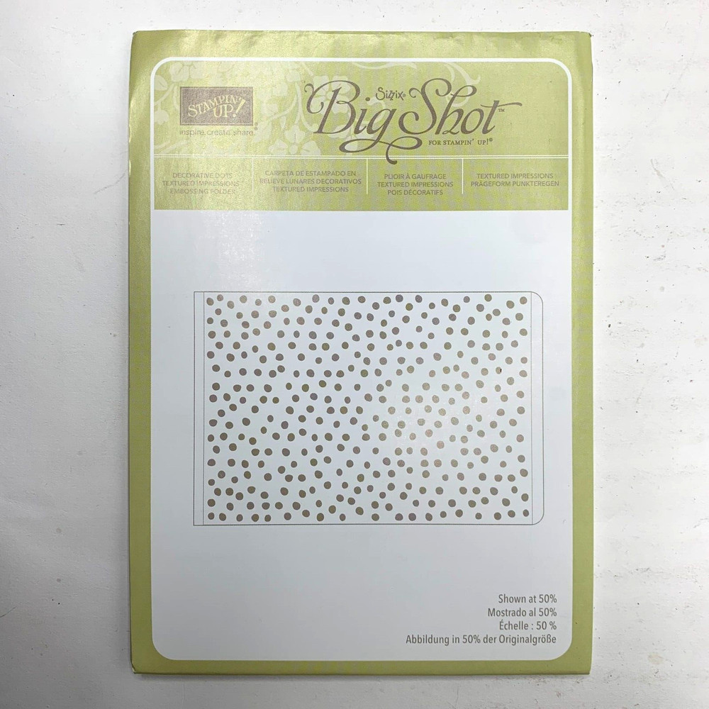Stampin' Up! Decorative Dots Textured Impressions Embossing Folder