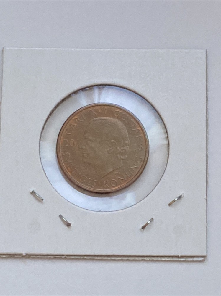 2016 Sweden 2 Kronen Coin B15