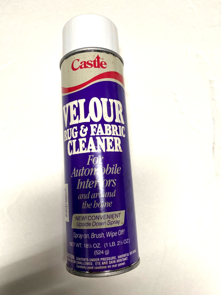 CASTLE VELOUR RUG AND FABRIC CLEANER