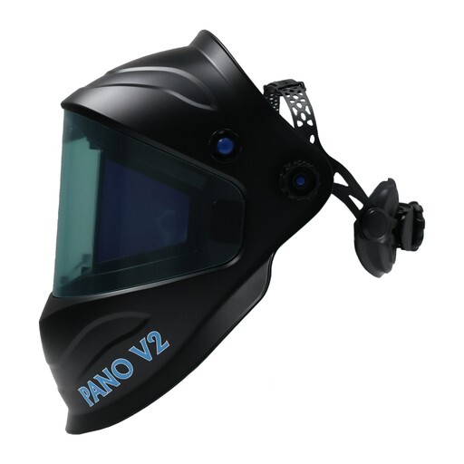 Welding Hood Blue Demon TrueView PANO V2