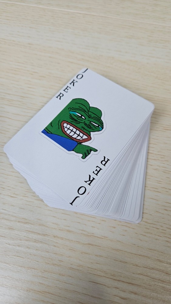 Pepe Frog Meme Playing Card Deck
