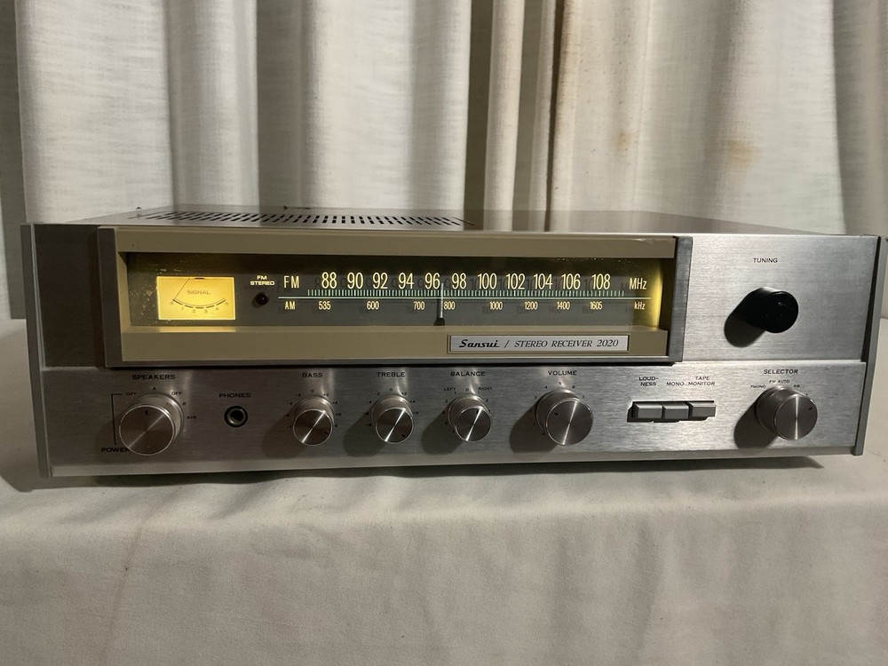 Sansui 2020 Receiver  READ