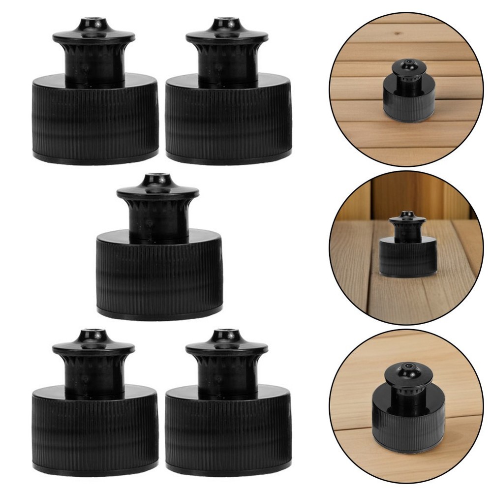 10 Pcs Sports Bottle Lid Replacement Push Pull Cap Water Tops for Bottles