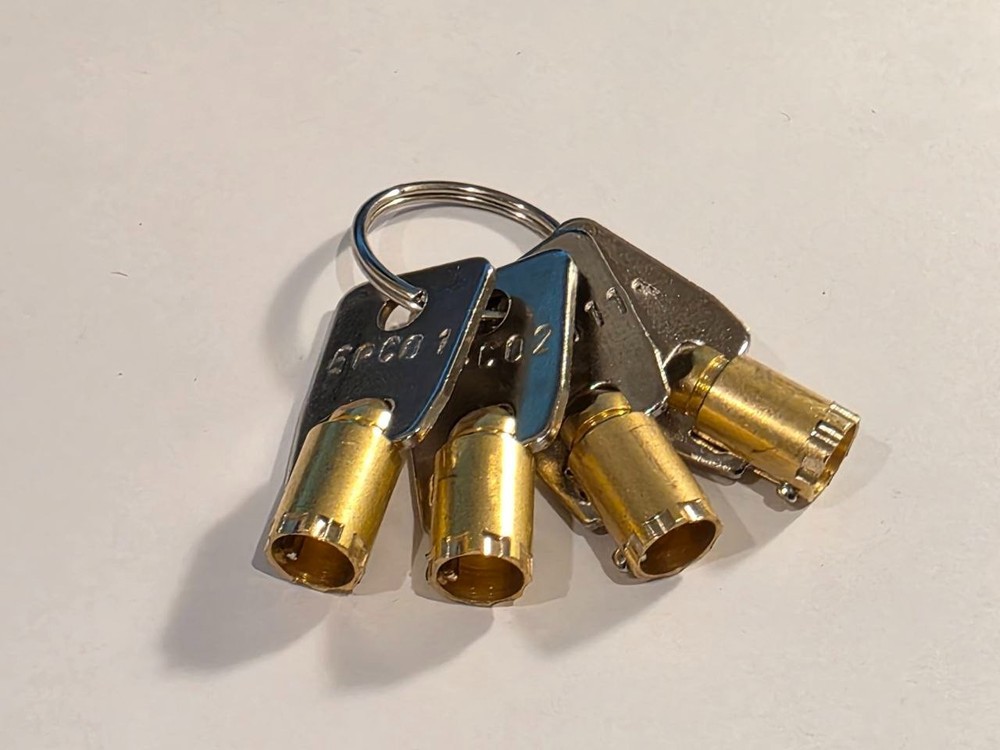 EPCO Elevator 4pc Key Set for Fire Service, Independent Service + More