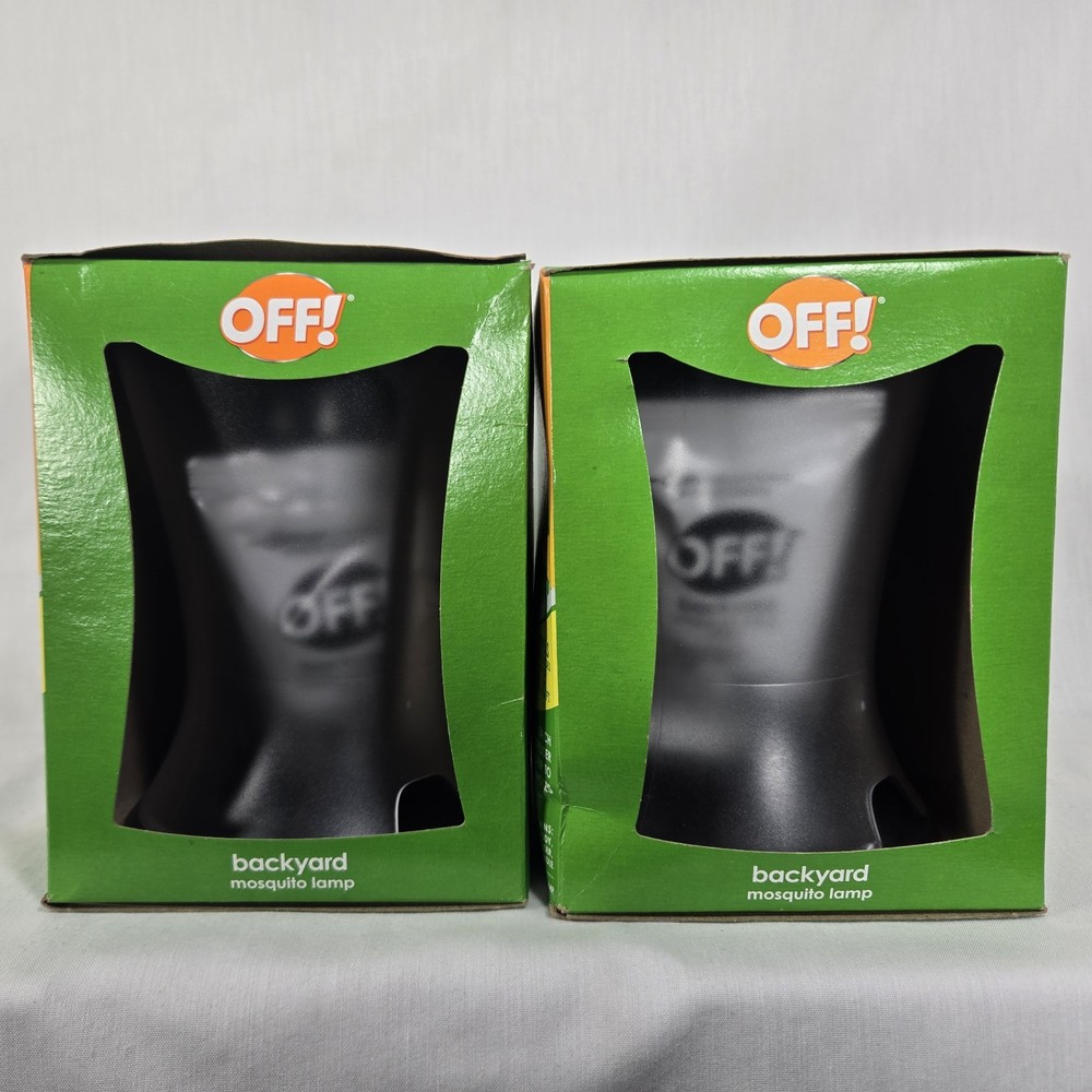 OFF! Backyard Mosquito Lamp Repellent 10x10 Ft Refillable 6 Hr Diffuser 2Pk