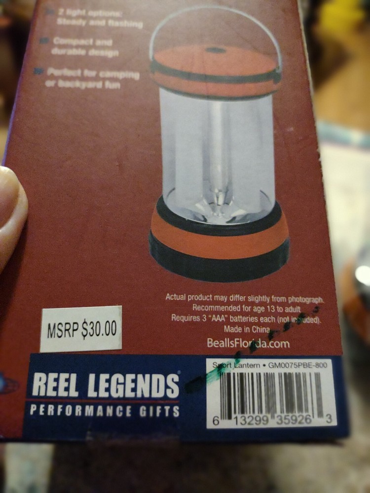 Reel Legends sport latern light
