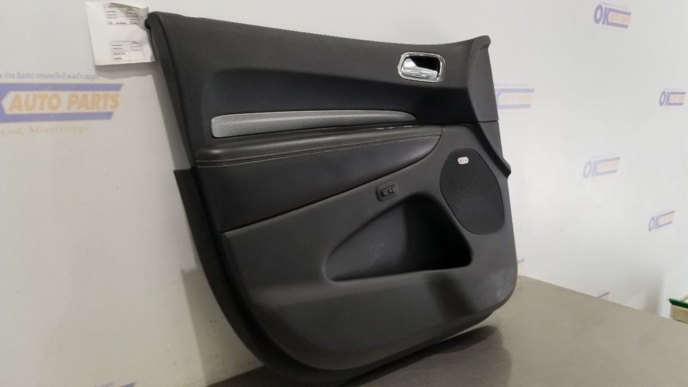 18 DODGE DURANGO SRT 392 INTERIOR DOOR TRIM PANEL FRONT LEFT DRIVER BLACK