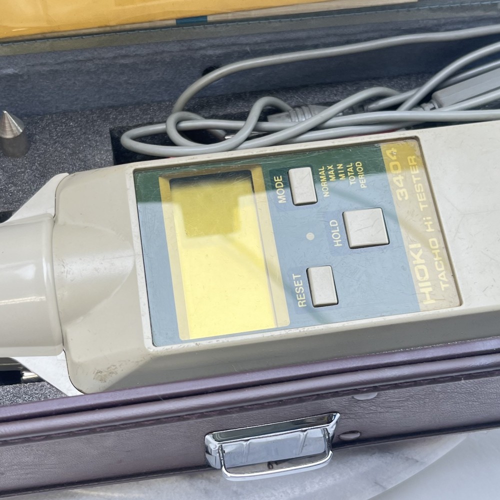 Hioki 3404 Speedometer HiTester - Digital Tachometer