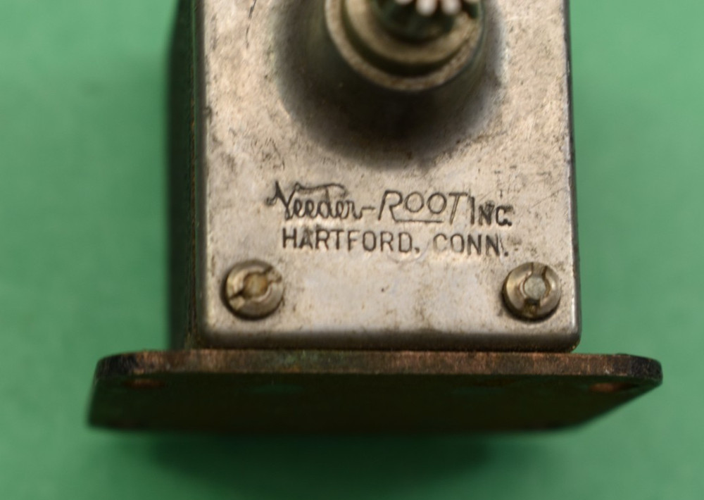 Vintage 3 Digit Veeder Root Mechanical Turn Counter