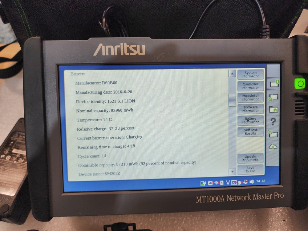 Anritsu MT1000A Network Master PRO OTDR Nice!