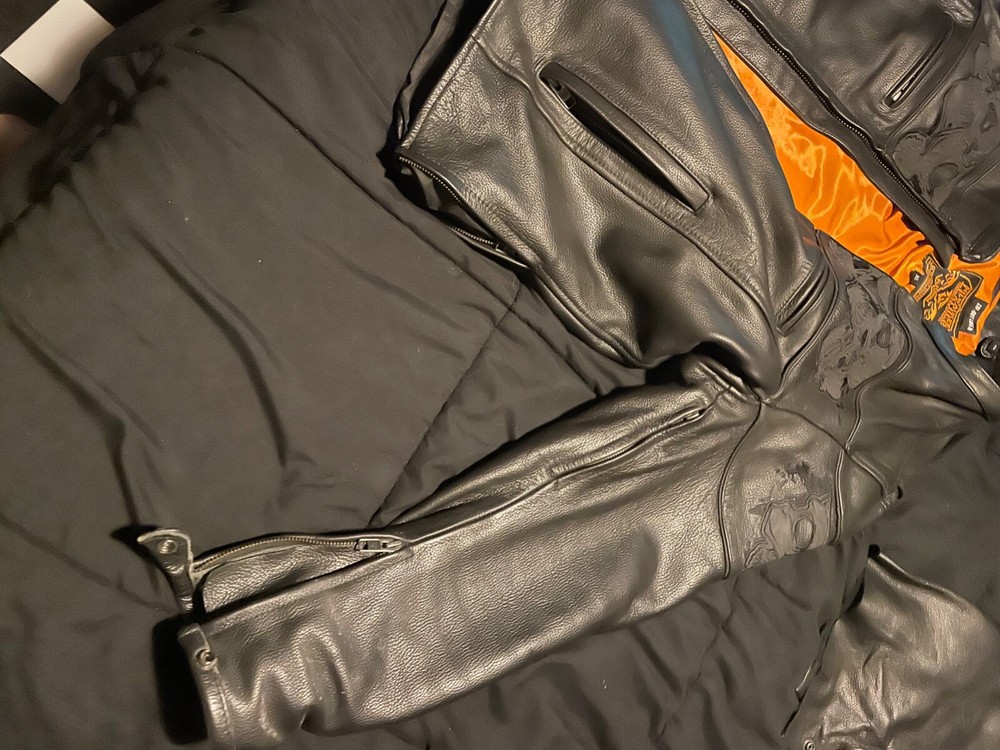 motorcycle jacket and motorcycle chaps