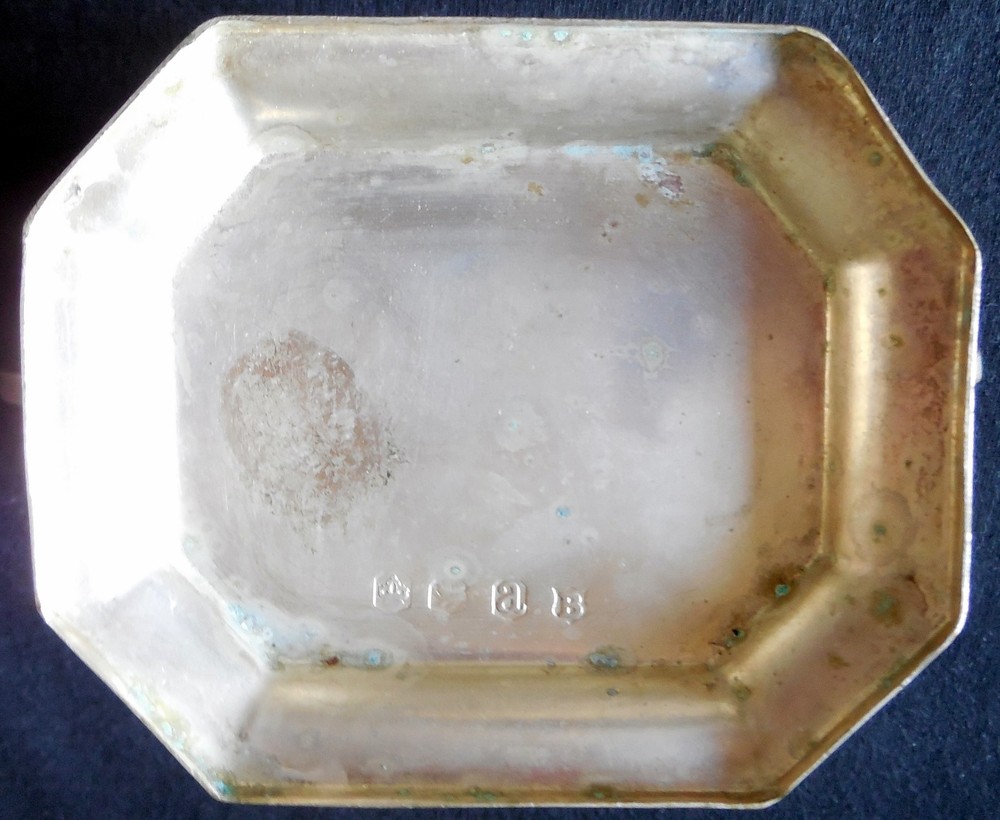 VINTAGE SHEFFIELD SUGAR BOWL WITHOUT LID