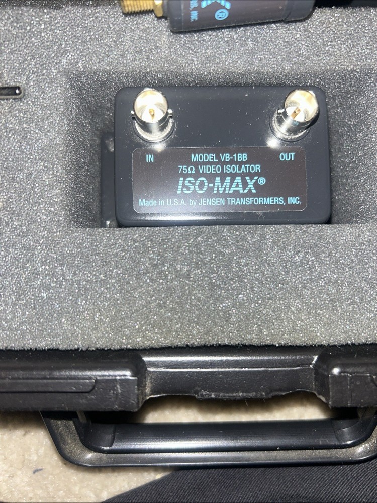 Jensen Iso-Max Video Ground Isolator Kit