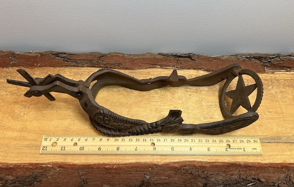 Cast Iron, Wild West, Spur, Wine Holder