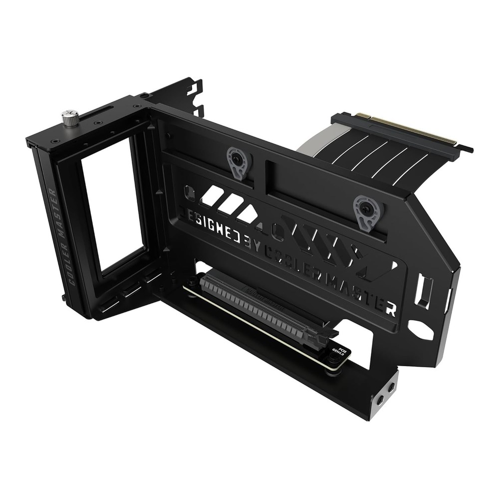Adjustable Vertical GPU Card Holder Kit V3 with PCI-E Riser Cable for Any Case