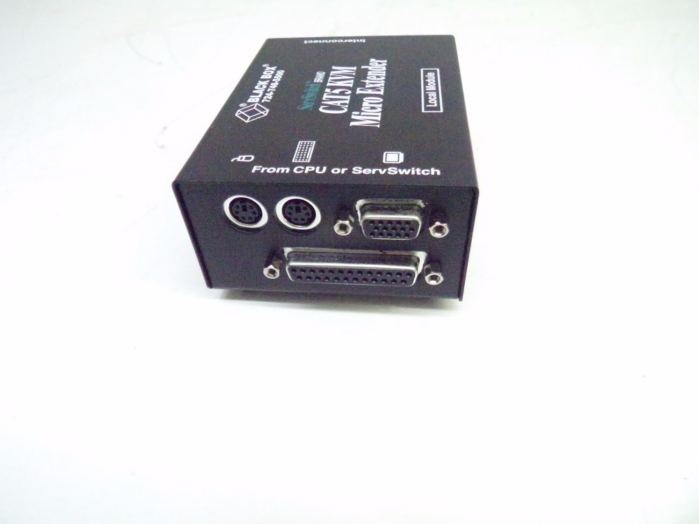Black Box Cat5 KVM Micro Extender Local Module ACU3001A (ServSwitch)