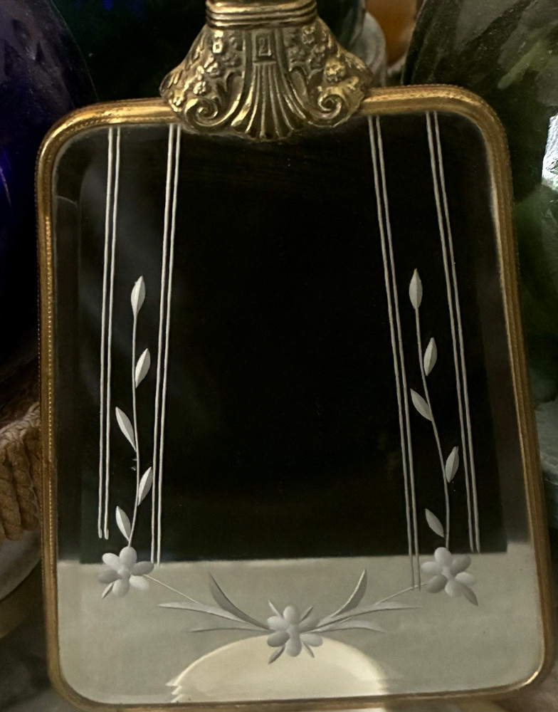 Witch's Old Enchanted Double-Sided Victorian Haunted Scrying Mirror