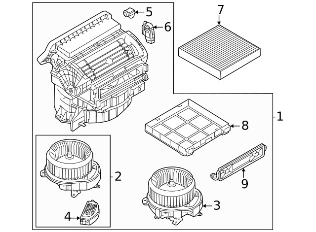 Genuine Air Filter LR171252