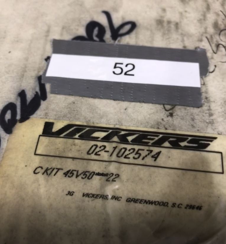 Stopol Equipment Sales > Injection Molding Machine > Vickers C Kit (Ref #52)