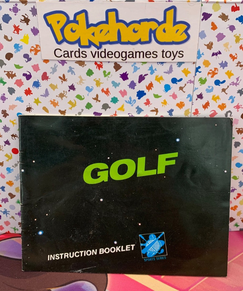 golf nes 1st edition manual only