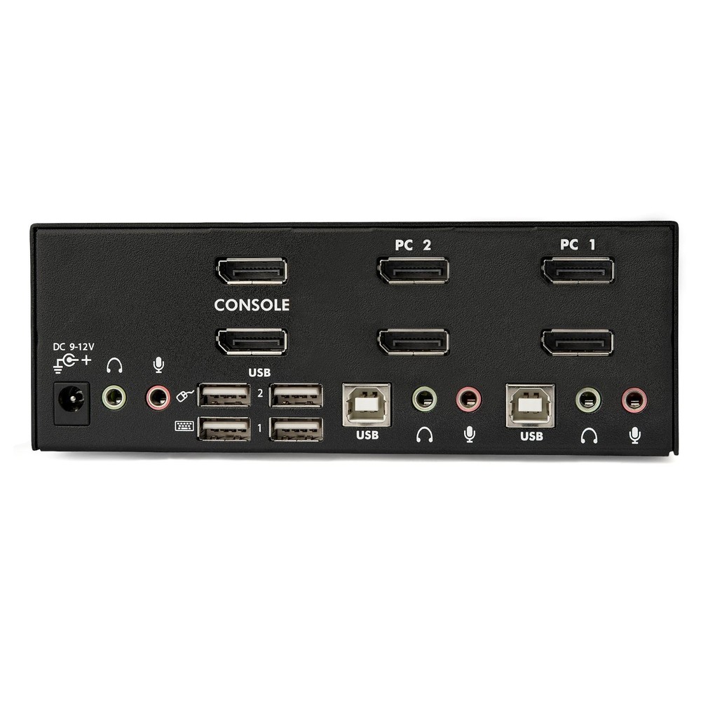 Startech SV231DPUA 2 Port USB DisplayPort KVM Switch Audio