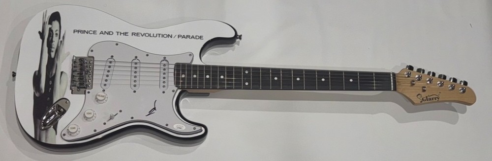 SHEILA E. SIGNED CUSTOM PRINCE PARADE ELECTRIC GUITAR AUTOGRAPHED JSA COA