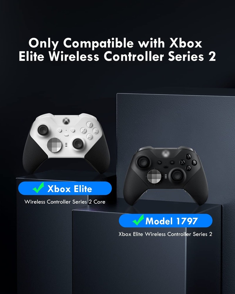 Charging Dock for Xbox Elite Wireless Controller Series 2/Core Black, Green