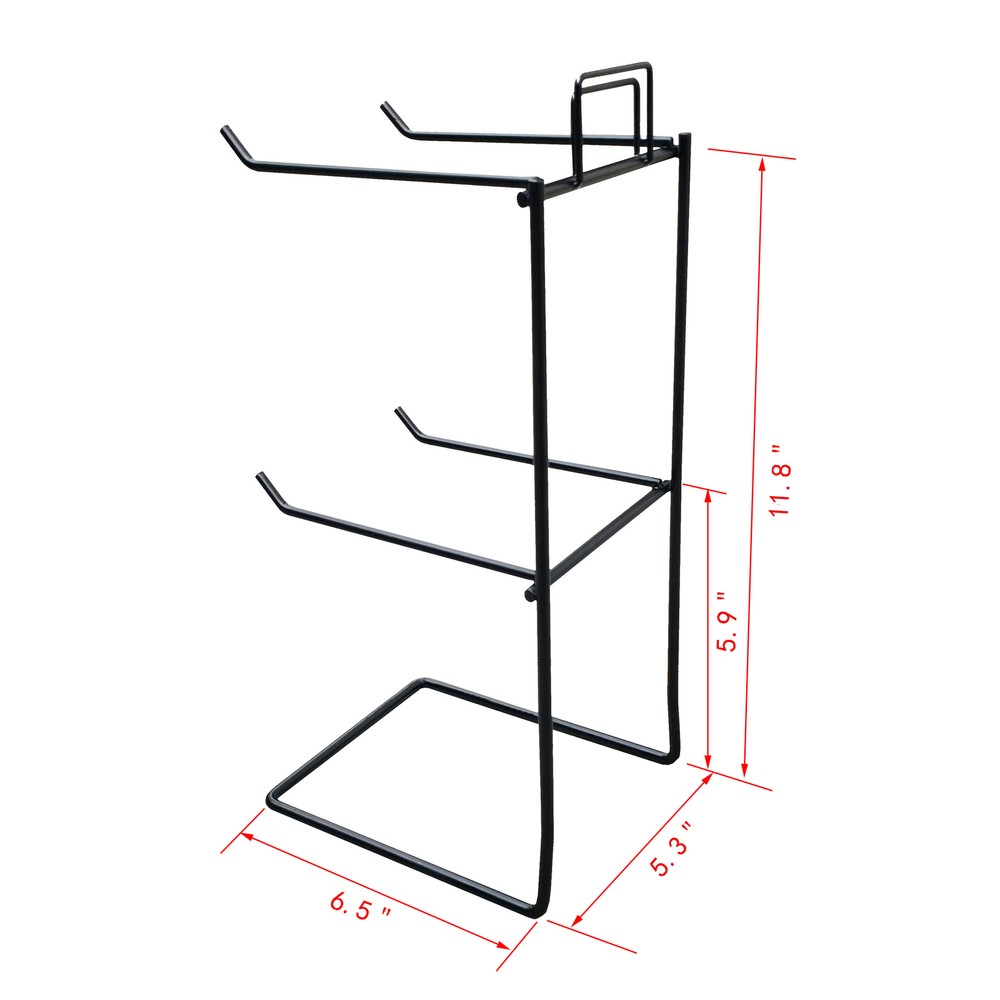 Key Chain Wire Display Rack Small Items Counter Display Souvenior Wire Rack