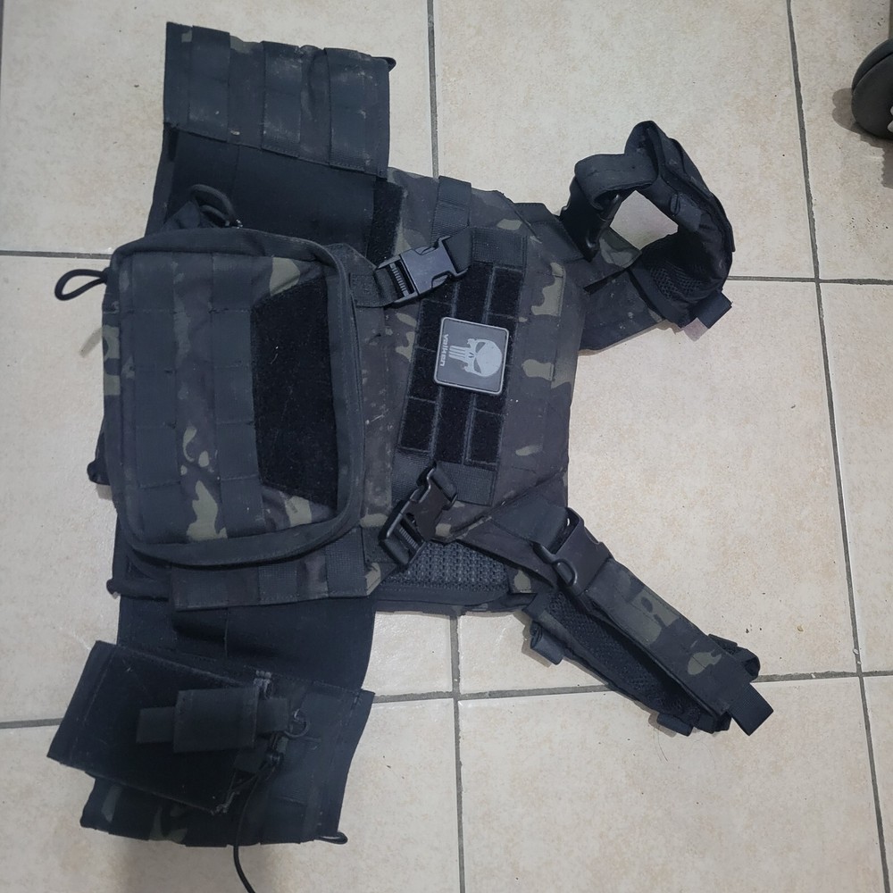 Used airsoft tactical gear lot bundle